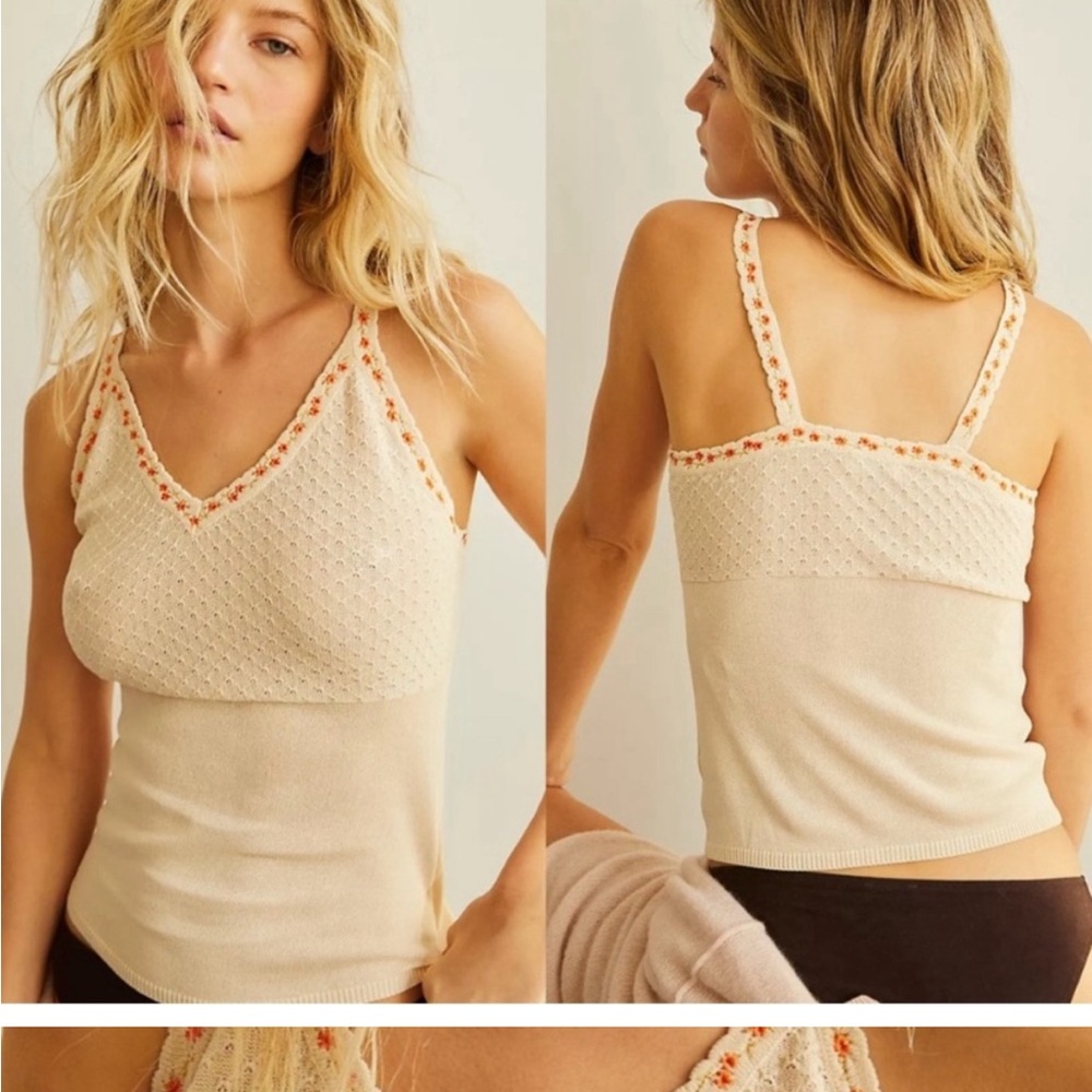 INTIMATELY FREE PEOPLE LITTLE FLIRT CAMI